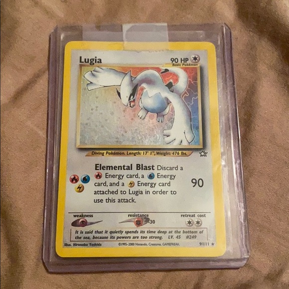 Pokemon | Other | Lugia Perfect Condition Grade 9 | Poshmark Pokemon | Other | Lugia Perfect Condition Grade 9 | Poshmark